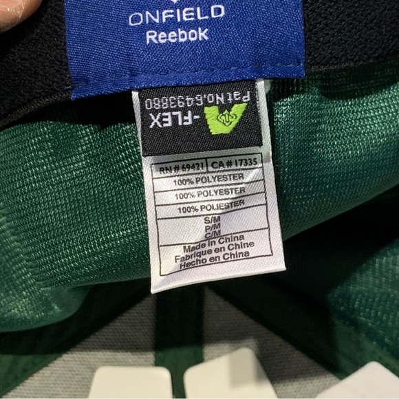 Vintage NFL Reebok NY Jets On-Field Hat Size S/M New Green Retro - Picture 6 of 6